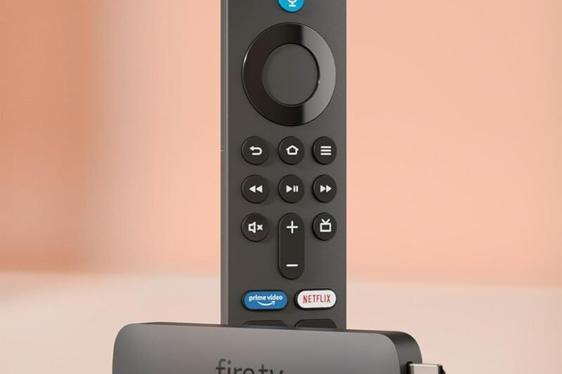 Amazon Fire TV Stick 4K Plus (newest model) with AI-powered Fire TV Search, Wi-Fi 6, stream hundreds of thousands of movies and shows, free & live TV, find shows faster with Alexa+
